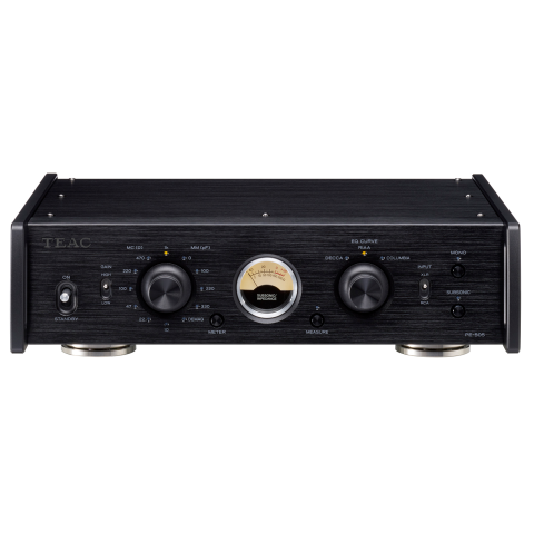 Teac PE-505 全平衡唱機放大器 (黑色)
